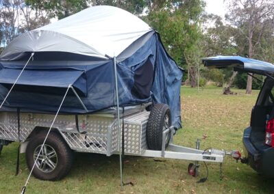 Versatile camper trailer allows you to get away anytime